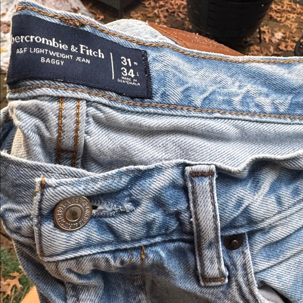 Abercrombie & Fitch Light Blue Jeans